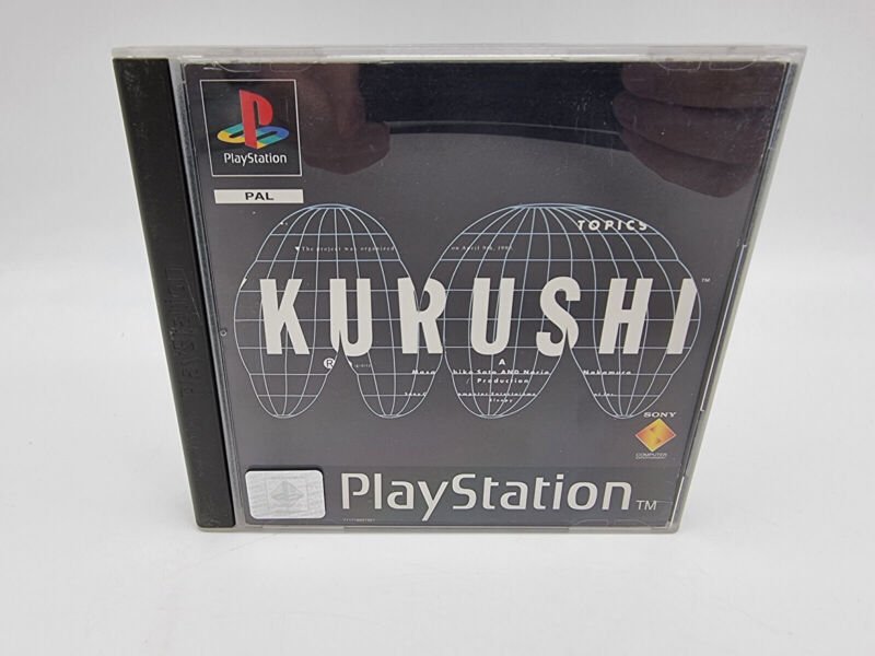 KURUSHI PLAYSTATION 1 PS1 PAL GERMAN USED TESTED