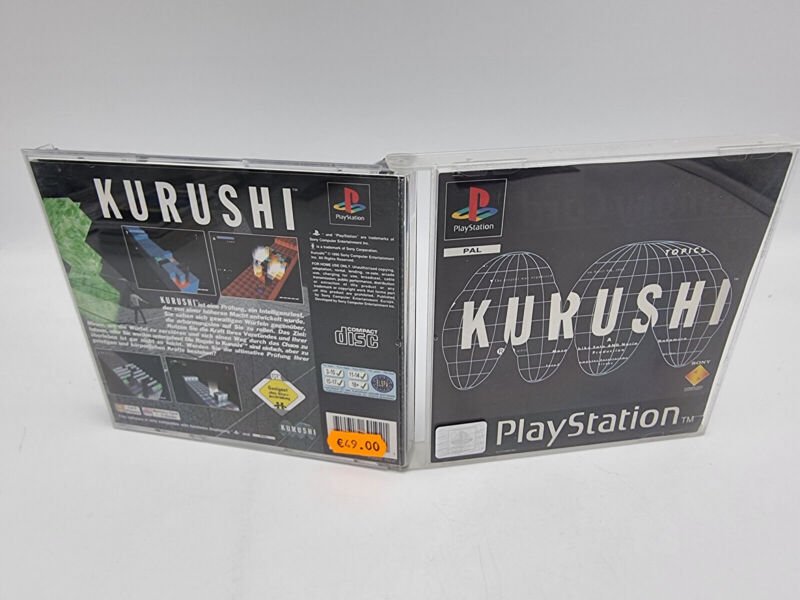 KURUSHI PLAYSTATION 1 PS1 PAL GERMAN USED TESTED - Image 3