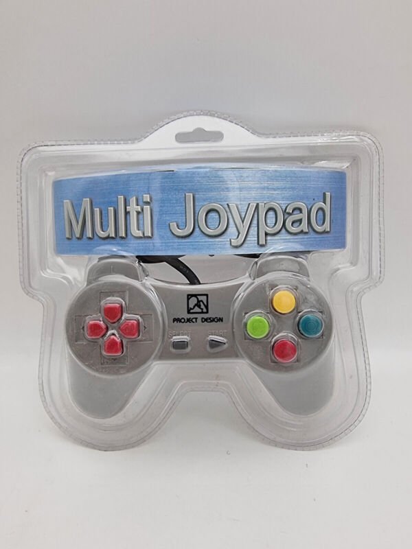 MULTI JOYPAD CONTROLLER SILVER FOR SONY PLAYSTATION PS1 BRAND NEW
