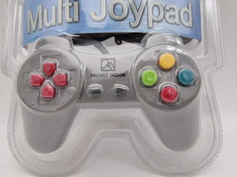 MULTI JOYPAD CONTROLLER SILVER FOR SONY PLAYSTATION PS1 BRAND NEW - Image 2