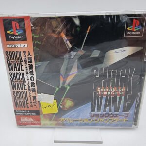 SHOCK WAVE OPERATION JUMPGATE PS1 PLAYSTATION PSX JAPAN BRAND NEW SEALED