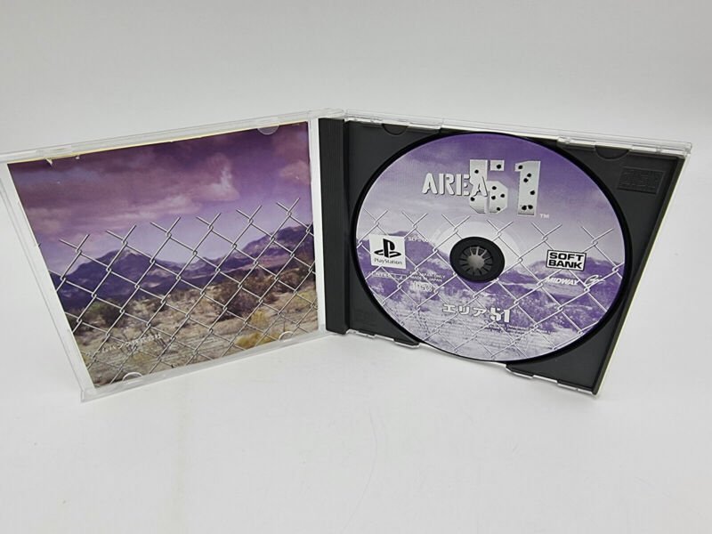 AREA 51 PLAYSTATION PSX PS1 JAPAN USED - Image 3