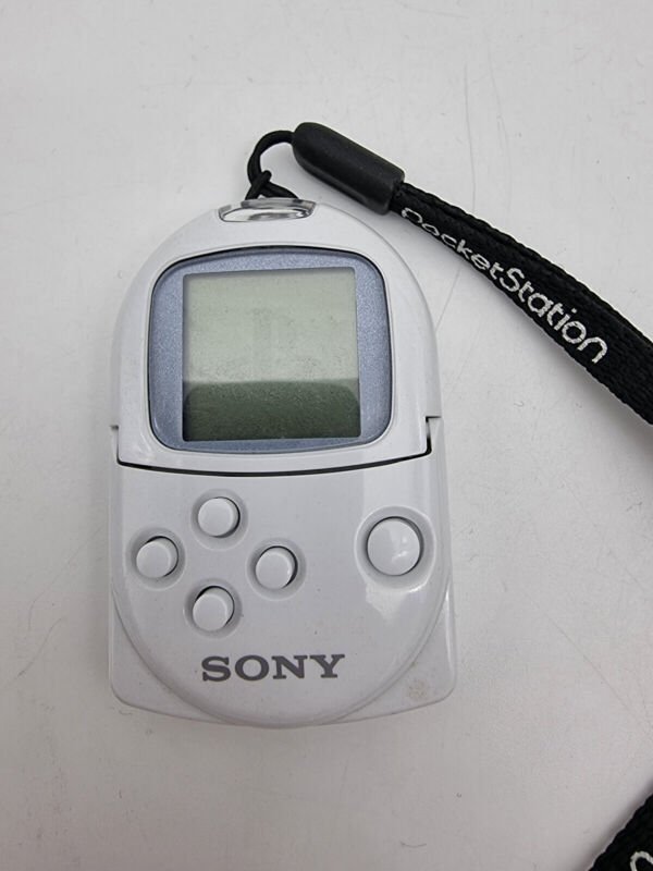 POCKET STATION WHITE PLAYSTATION PS1 PSX JAPAN USED - Image 3