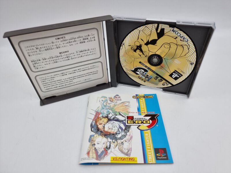 STREET FIGHTER ZERO 3 CAP COLLE PLAYSTATION PS1 PSX JAPAN USED - Image 3
