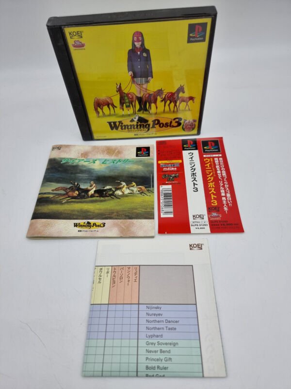 WINNING POST 3 PLAYSTATION PS1 PSX JAPAN USED