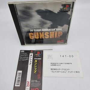 GUNSHIP PLAYSTATION PS1 PSX JAPAN USED