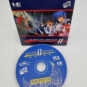 STARTLING ODYSSEY II CARDBOARD PC ENGINE PCE WORKS NUEVO/NEW