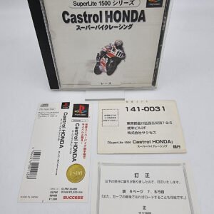 SUPERLITE 1500 CASTROL HONDA PLAYSTATION PS1 PSX JAPAN USED