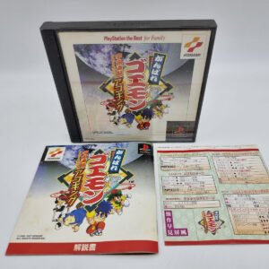GANBARE GOEMON SPACE PIRATE AKOGING PLAYSTATION PS1 PSX JAPAN USED