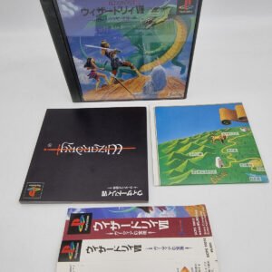 WIZARDRY VII PLAYSTATION PS1 PSX JAPAN USED