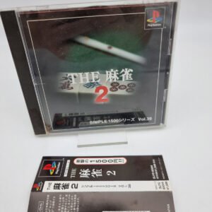 THE MAHJONG 2 SIMPLE 1500 VOL.39 PLAYSTATION PS1 PSX JAPAN USED