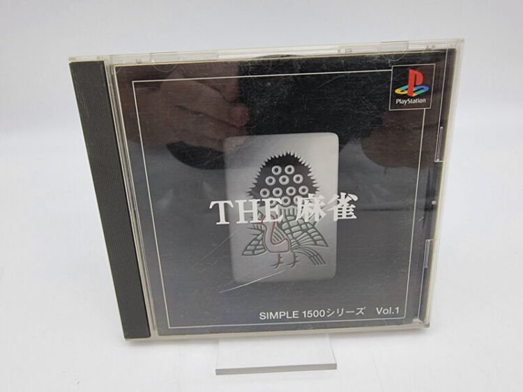 THE MAHJONG SIMPLE 1500 VOL.1 PLAYSTATION PS1 PSX JAPAN USED