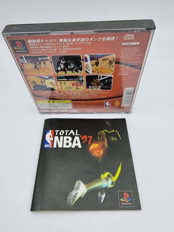 TOTAL NBA 97 PLAYSTATION PS1 PSX JAPAN USED - Image 2