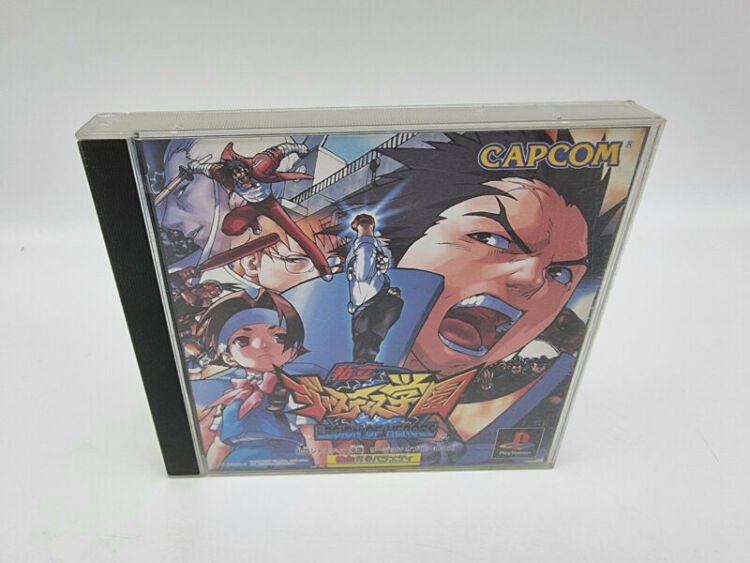 JUSTICE GAKUEN LEGION OF HEROES PLAYSTATION PSX JAPAN