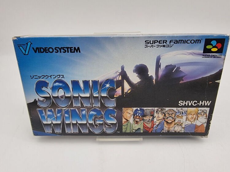 SONIC WINGS SUPER FAMICOM JAPAN USED - Image 2
