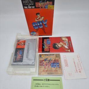FINAL FIGHT GUY WITH CD SUPER FAMICOM JAPAN USED