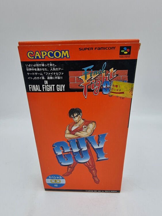 FINAL FIGHT GUY WITH CD SUPER FAMICOM JAPAN USED - Image 2
