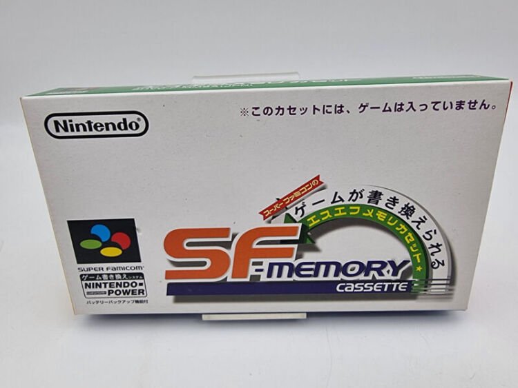 SF MEMORY CASSETTE SUPER FAMICOM JAPAN LIKE NEW - Image 2