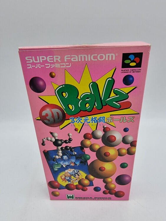 3D BALLZ SUPER FAMICOM JAPAN USED - Image 2