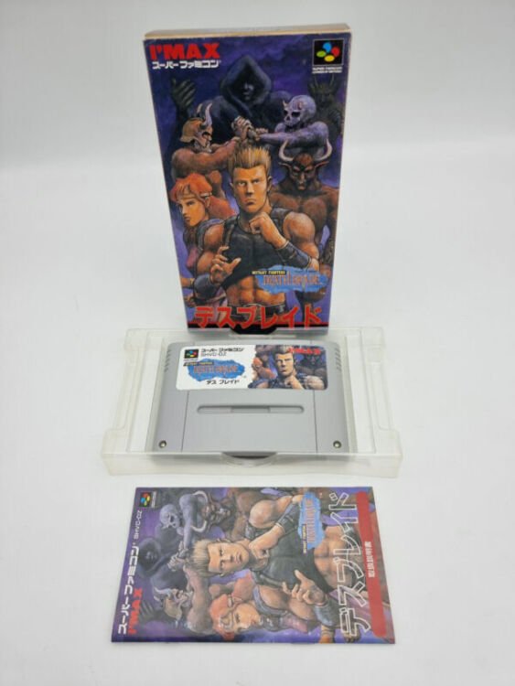 MUTANT FIGHTERS DEATH BRADE SUPER FAMICOM JAPAN USED