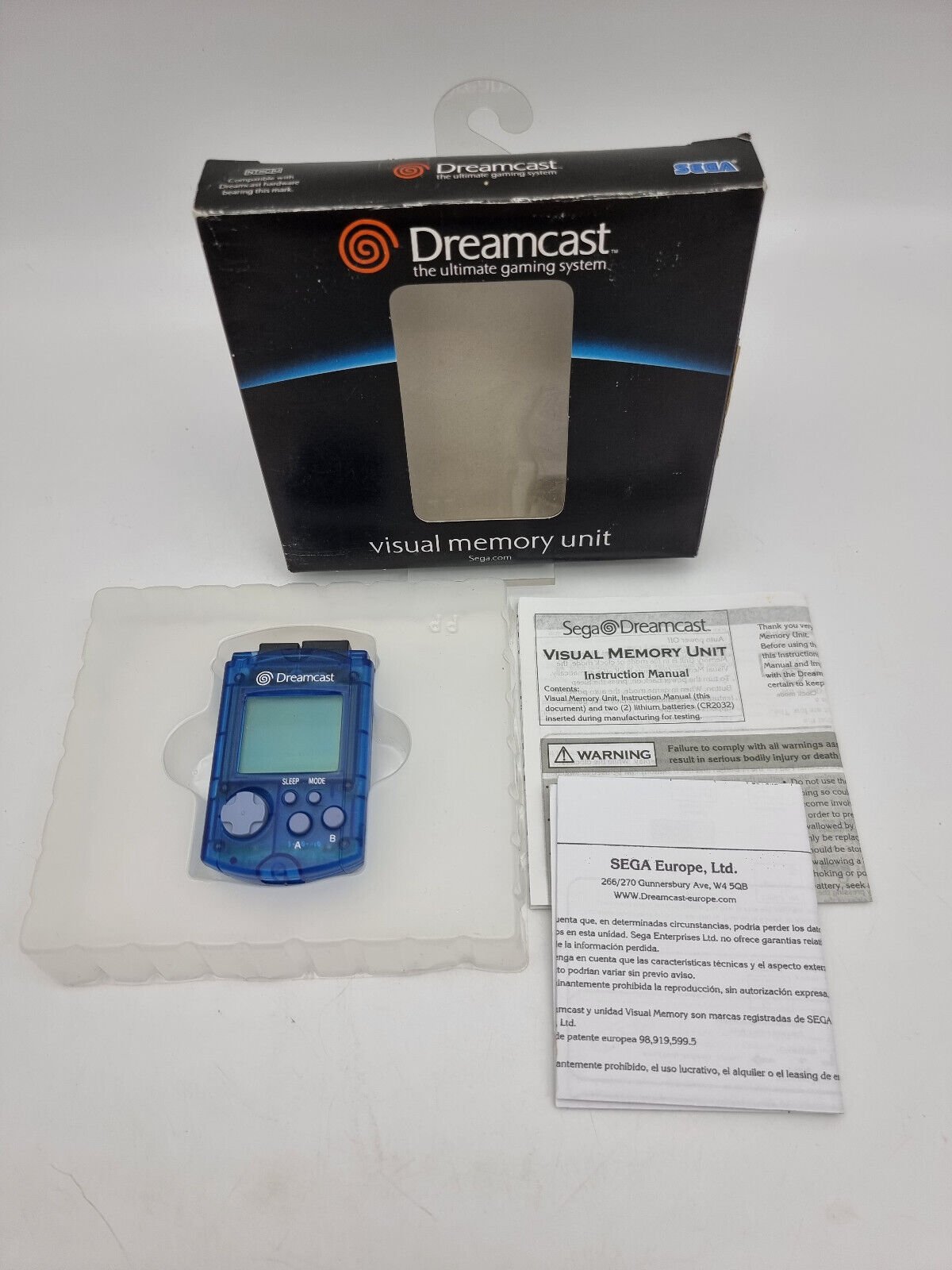 VISUAL MEMORY DREAMCAST USED