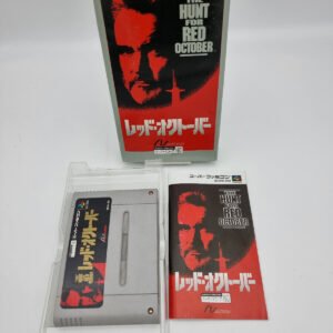 THE HUNT FOR RED OCTOBER SUPER FAMICOM JAPAN USED
