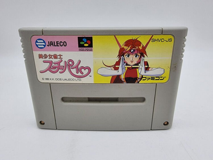 BISHOUJO JANSHIE SUCHIE PAI JAPAN SUPER FAMICOM NO BOX USED