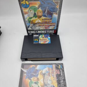 KING OF THE MONSTERS 2 NEO GEO AES JAPAN BOX USED ORIGINAL