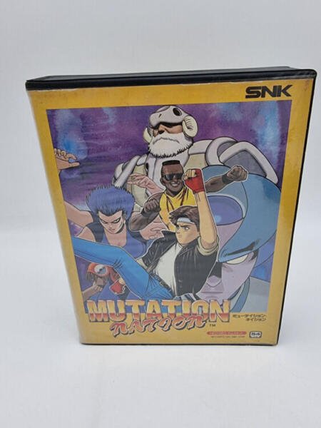 MUTATION NATION NEO GEO AES JAPAN BOX USED ORIGINAL - Image 2