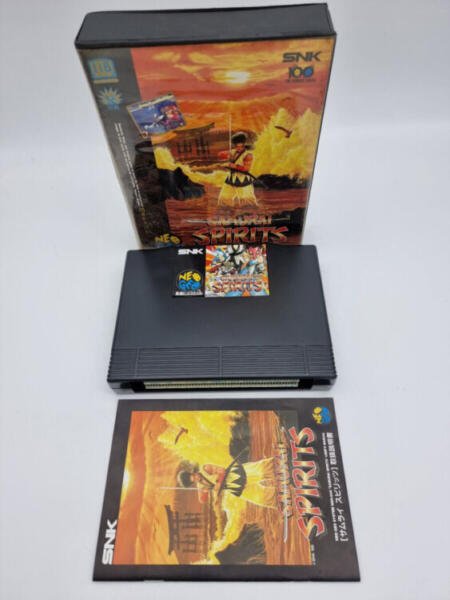 SAMURAI SPIRITS NEO GEO AES JAPAN BOX USED ORIGINAL