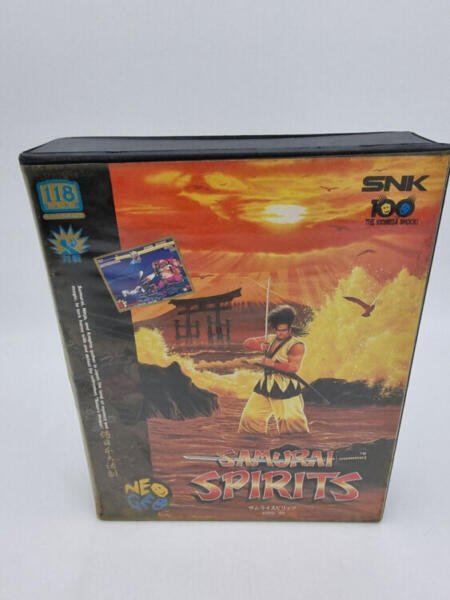 SAMURAI SPIRITS NEO GEO AES JAPAN BOX USED ORIGINAL - Image 2