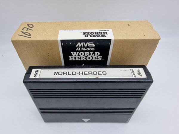 WORLD HEROES NEO GEO MVS USED EURO VERSION