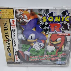 SONIC R JAPAN VERSION SEGA SATURN BRAND NEW SEALED