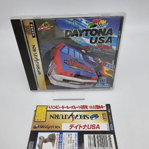 DAYTONA USA SPINE CARD JAPAN VERSION SEGA SATURN USED TESTED
