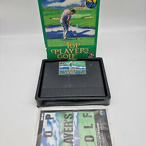 TOP PLAYER`S GOLF NEO GEO AES JAPAN USED TESTED ORIGINAL GAME