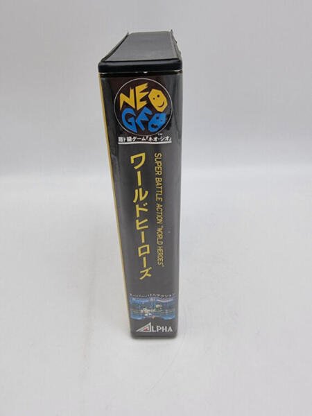 WORLD HEROES NEO GEO AES JAPAN BOX USED ORIGINAL - Image 4