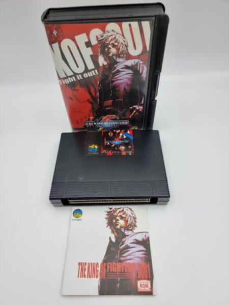 THE KING OF FIGHTERS 2001 NEO GEO AES JAPAN VERSION USED ORIGINAL GAME