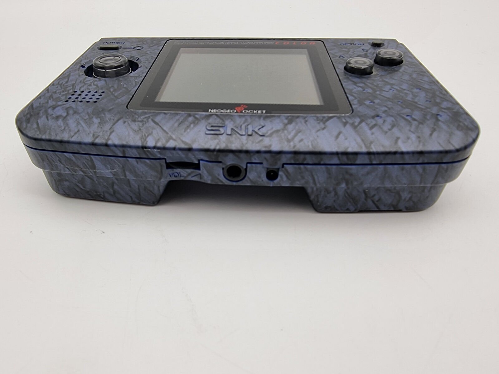 NEO GEO POCKET CONSOLE BLUE CAMOUFLAGE JAPAN USED TESTED - Image 3