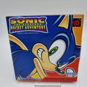 SONIC THE HEDGEHOG POCKET ADVENTURE NEO GEO POCKET BOX JAPAN BRAND NEW SEALED