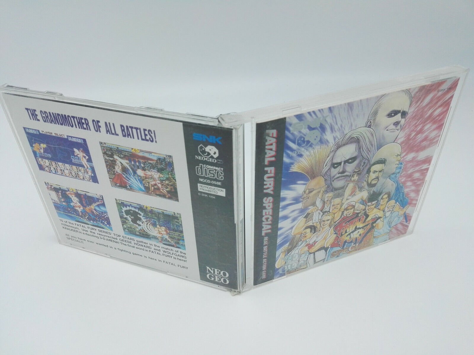 ES-NEO GEO CD FATAL FURY SPECIAL USA USED - Image 4