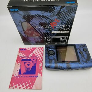 NEO GEO POCKET CAMOUFLAGE CONSOLE BLUE BOX JAPAN