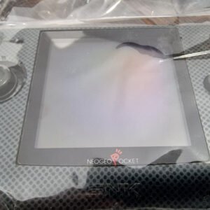 NEO GEO POCKET CONSOLE CARBON BLACK JAPAN USED TESTED stain on the screen