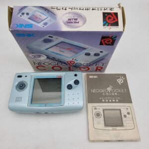 NEO GEO POCKET CONSOLE PEARL BLUE BOX JAPAN USED