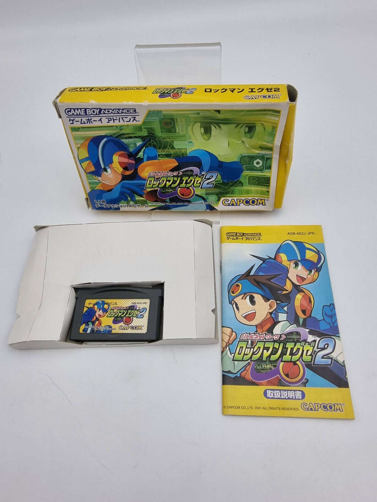 ROCKMAN EXE 2 GAMEBOY ADVANCE JAPAN USED TESTED