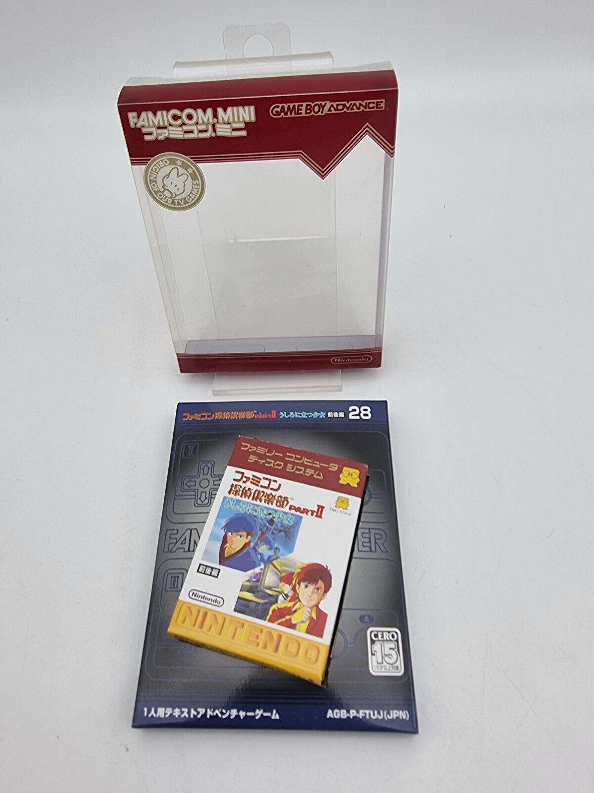 DETECTIVE CLUB PART II FAMICOM MINI GAMEBOY ADVANCE JAPAN USED TESTED - Image 4
