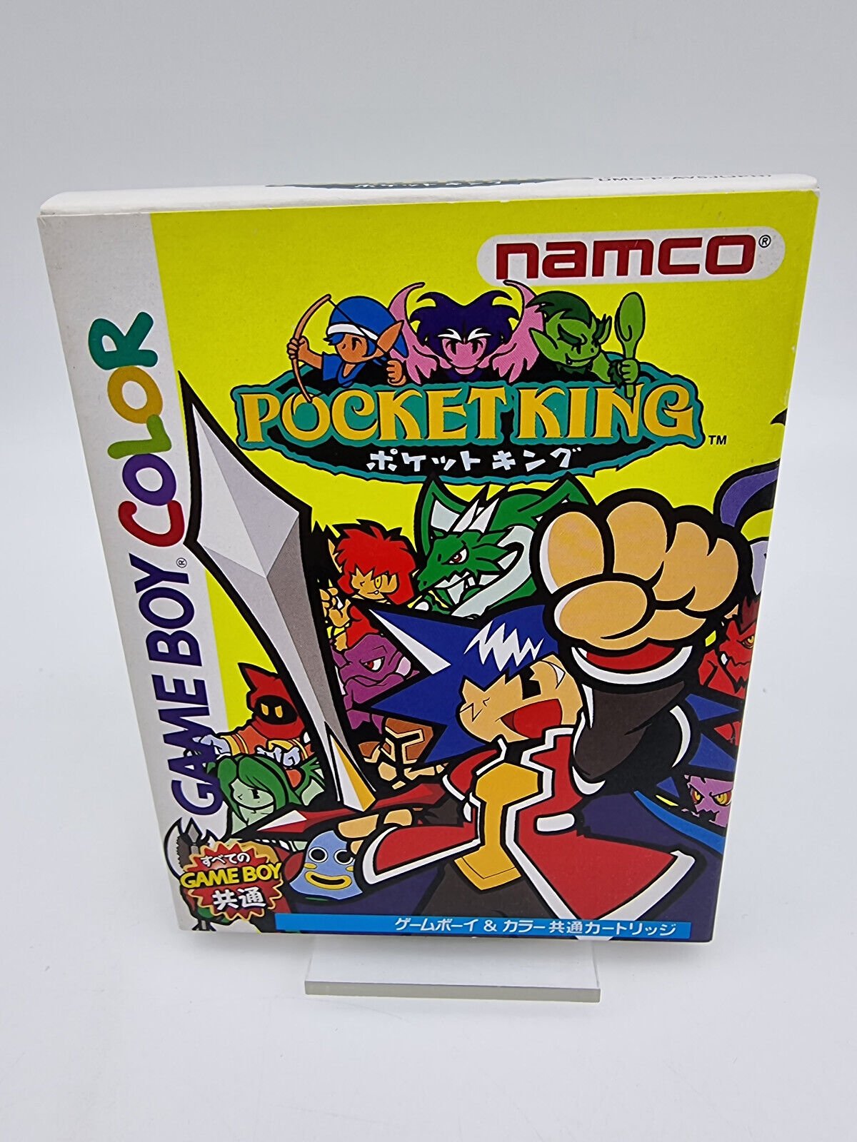 POCKET KING GAME BOY COLOR BOXED TESTED JAPAN - Image 2