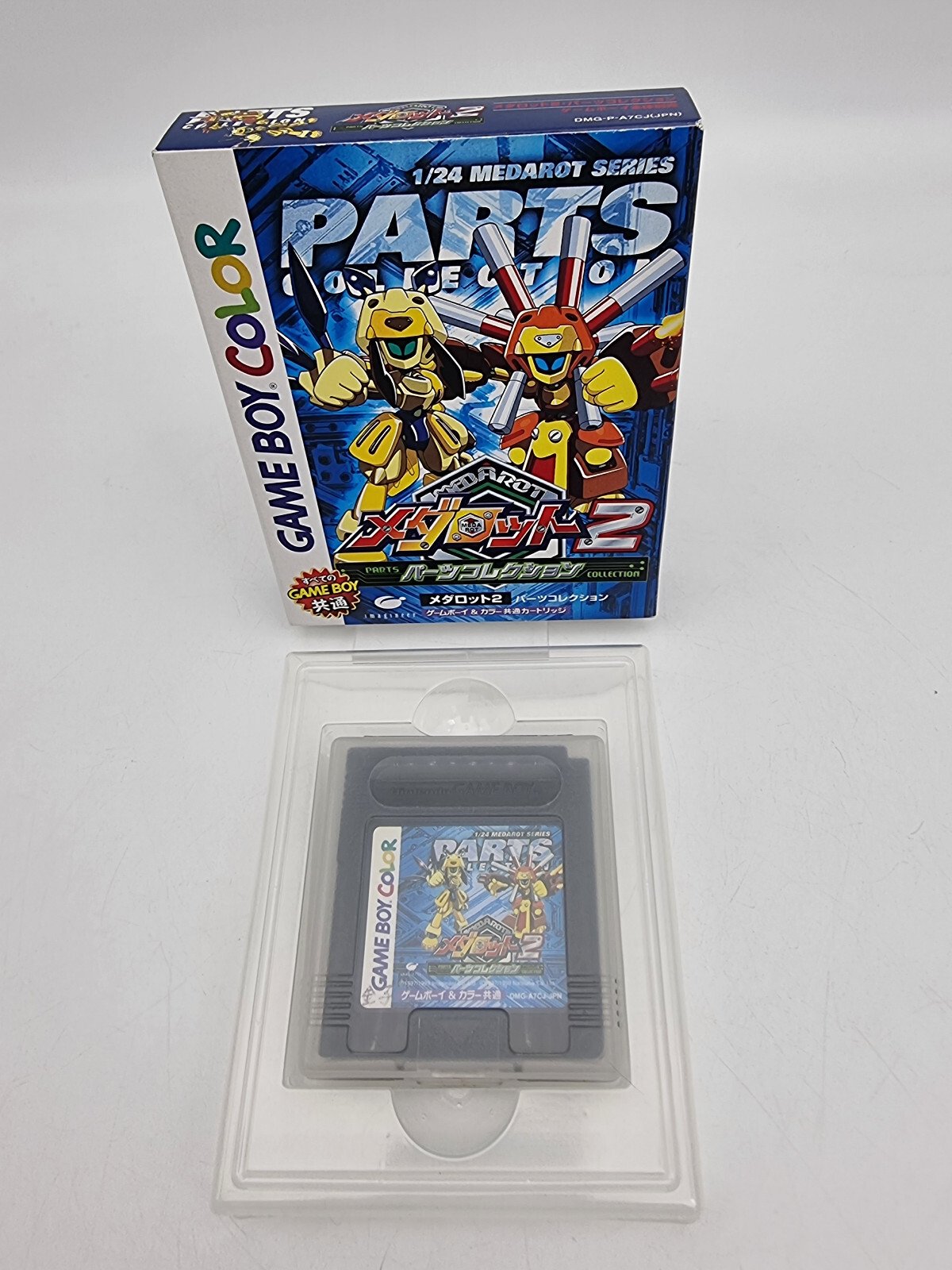 MEDAROT 2 PARTS COLLECTION GAME BOY COLOR BOXED TESTED JAPAN
