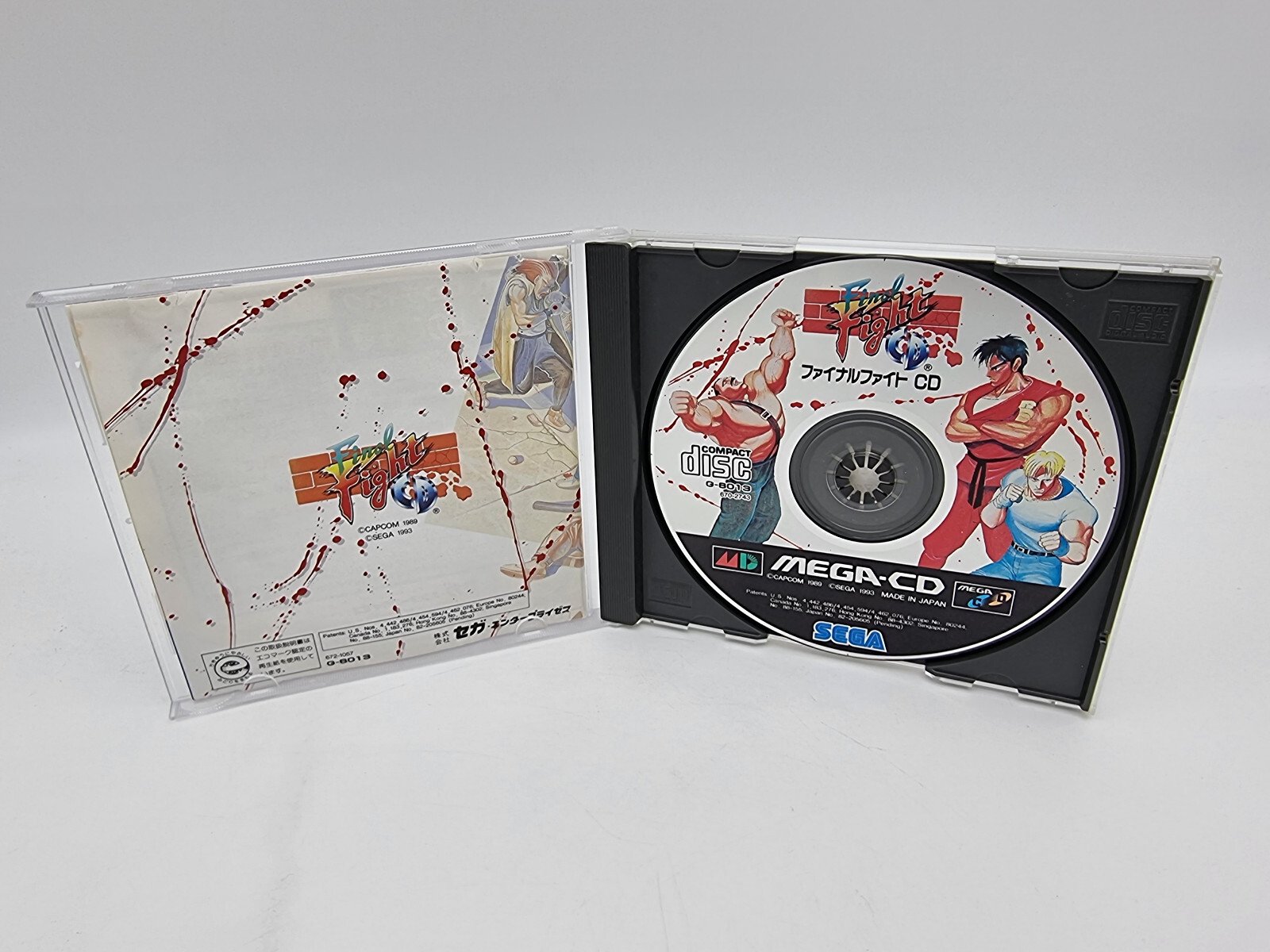 FINAL FIGHT CD SEGA MEGA CD JAPAN USED - Image 3