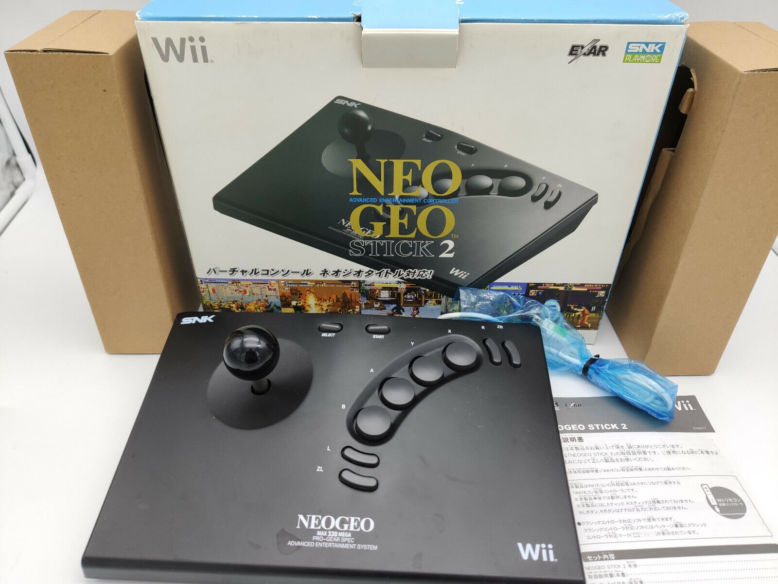 ES-NEO GEO STICK 2 EXAR SNK NINTENDO WII - Image 3