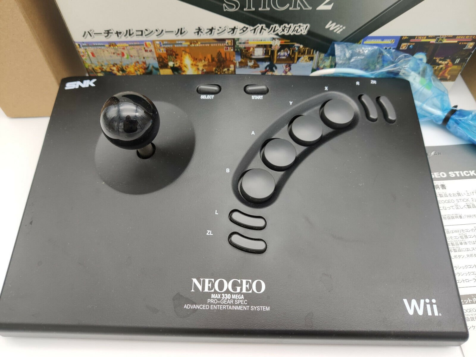 ES-NEO GEO STICK 2 EXAR SNK NINTENDO WII - Image 4